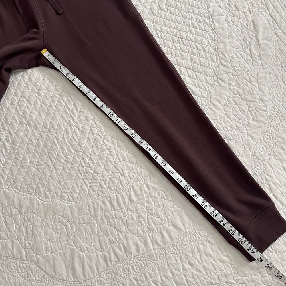Quince Women’s SuperSoft Fleece Joggers Sweatpants Dried Fig Small - Picture 5 of 11